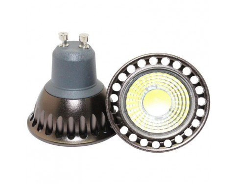 Dimmable GU10 5W COB Light LED GU10 Spotlight Light  Bulbs Accent Light